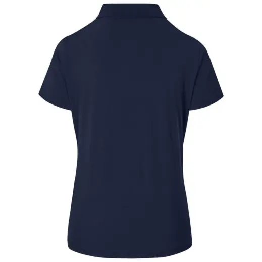 Ladies Prima Stretch Golf Shirt Navy Back